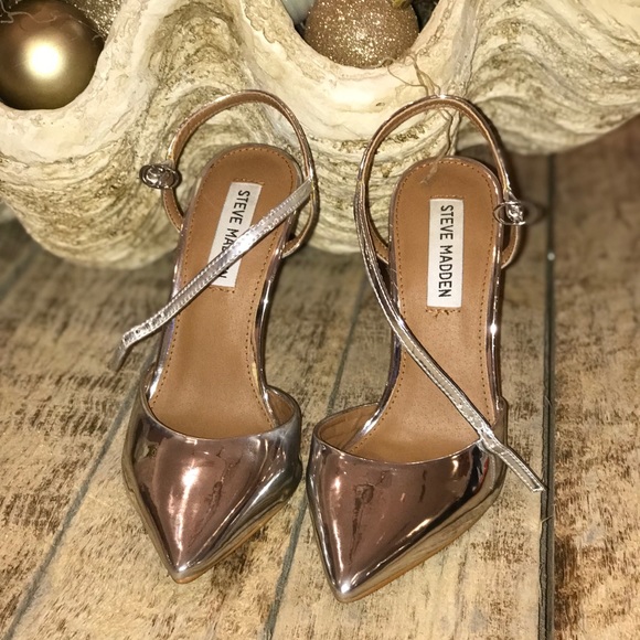 Steve Madden pizzel silver pump - Picture 4 of 8